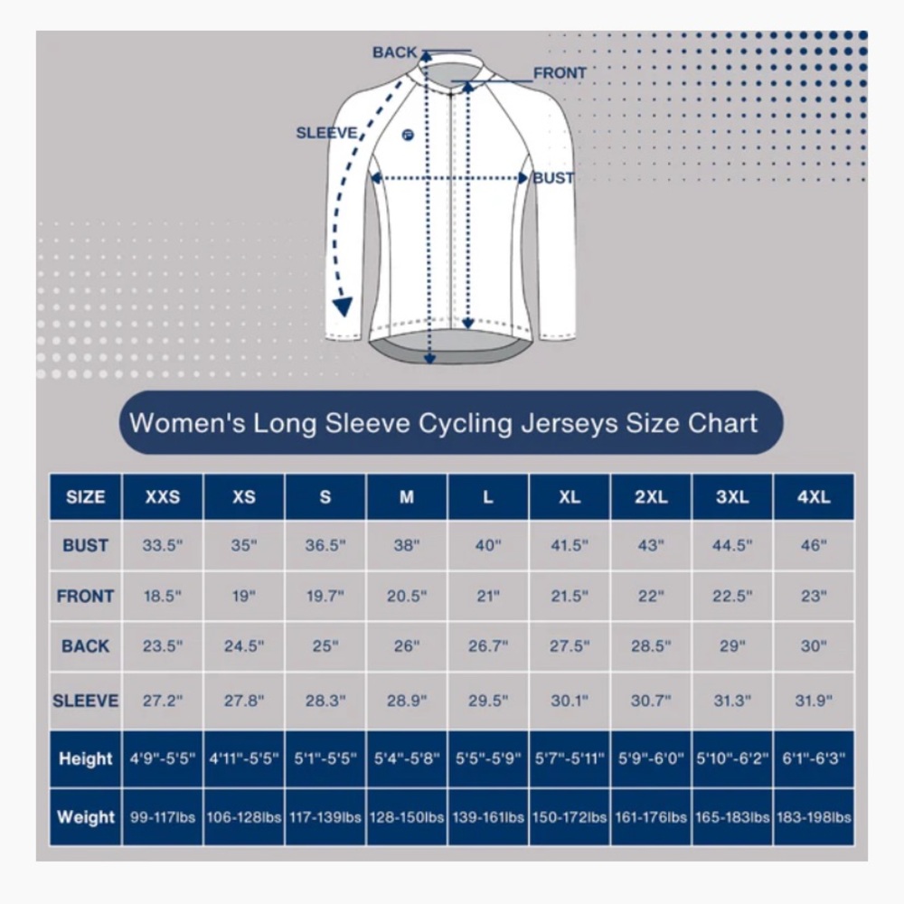 FRELSI TROPICAL FUSION WOMEN’S LONG SLEEVE CYCLING JERSEY SIZE MEDIUM - Picture 5 of 11